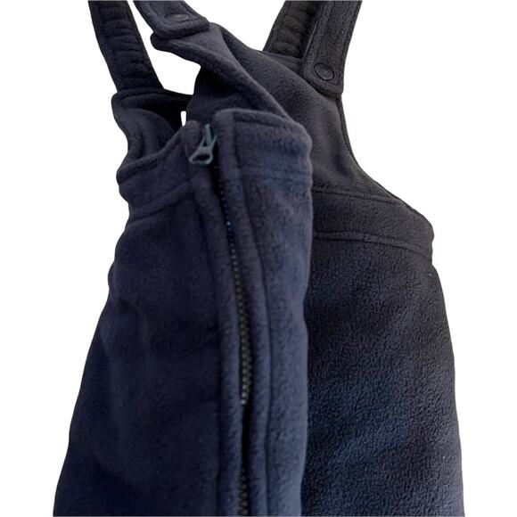 London Fog Snow Pants Fleece Overalls Overall Charcoal Grey Infant Warm 18 Mos. - Picture 5 of 13